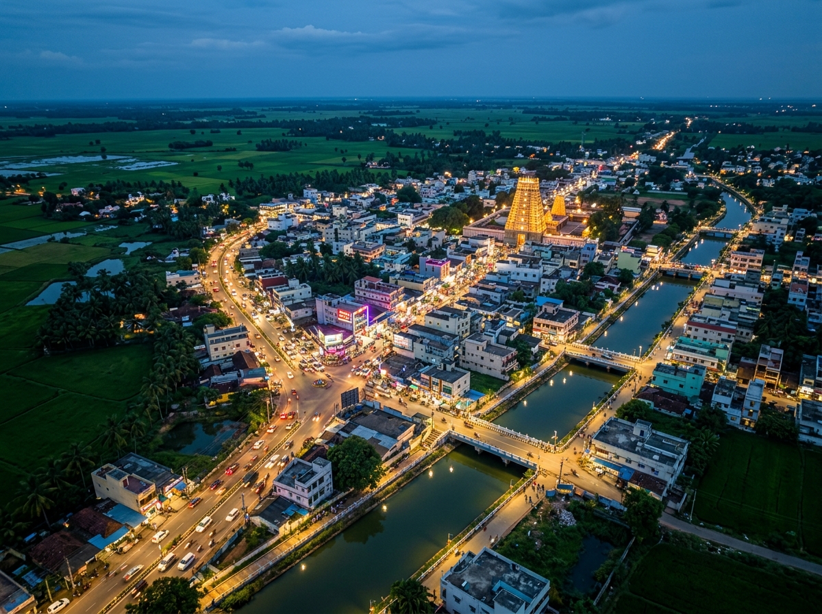 Bhimavaram skyline